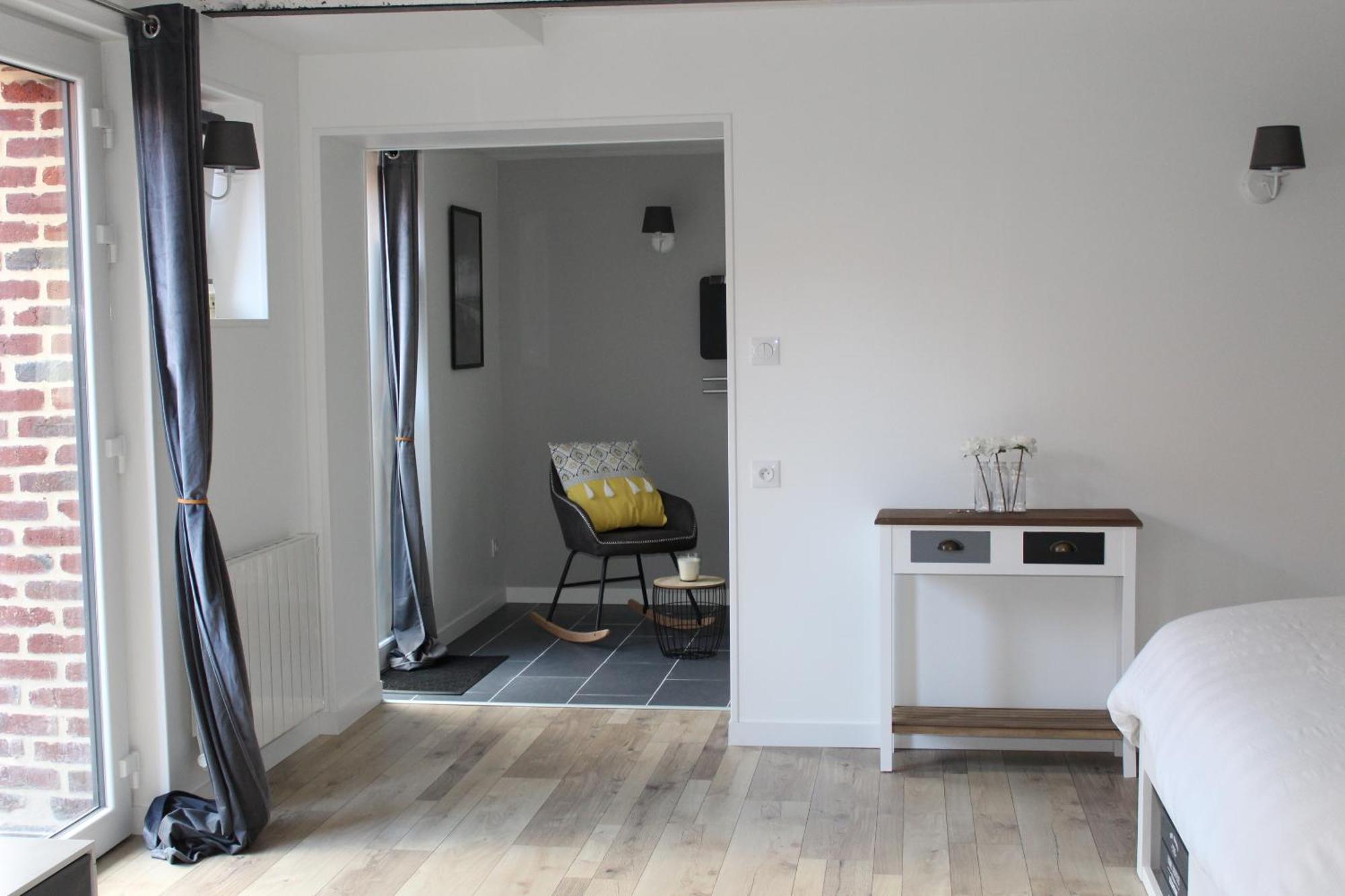 Bed and Breakfast Aux P'Tits Bonheurs La Grange Neuve-Chapelle Номер фото